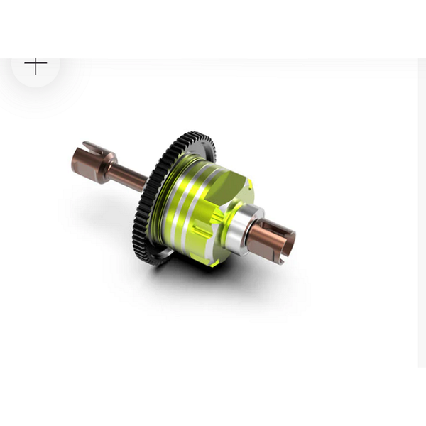 Aluminum Central Differential, 65T CNC Gear(M0.53) For RZ001 and 1/10 ...